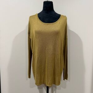 H&M Mustard Long Sleeve Top